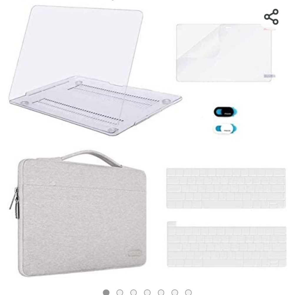Macbook soft case, clear hardcase, keyboard covers